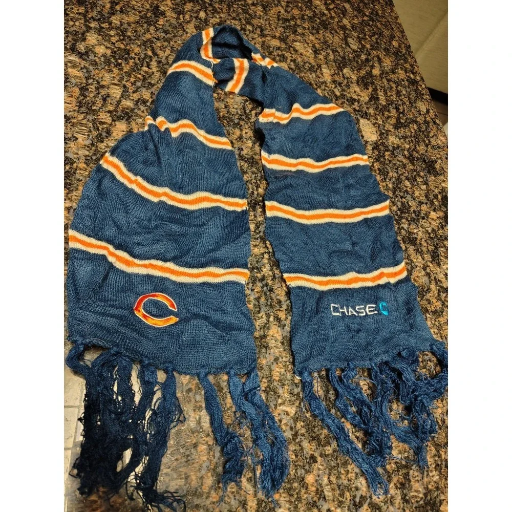 CHICAGO BEARS WINTER SCARF OLD SCHOOL STYLE CHASE